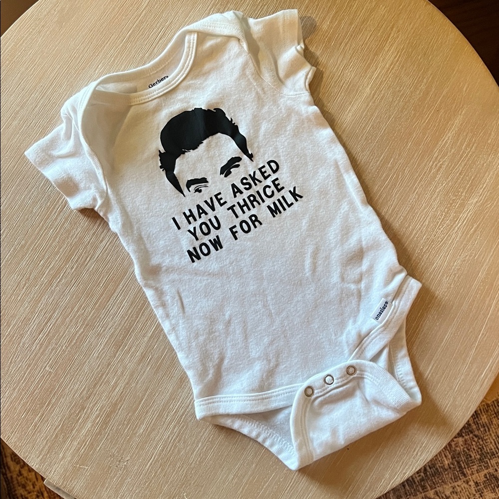Carter's White Graphic Baby One-Piece Bodysuit